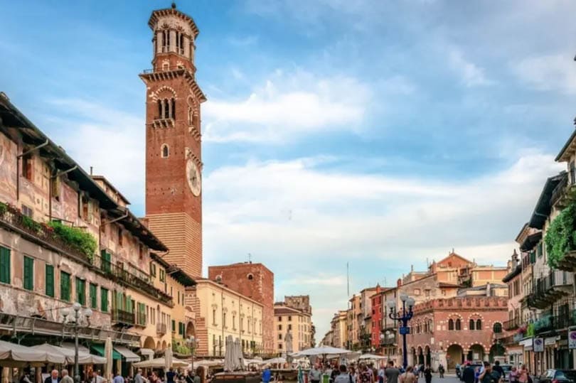 La torre dei Lamberti di Verona